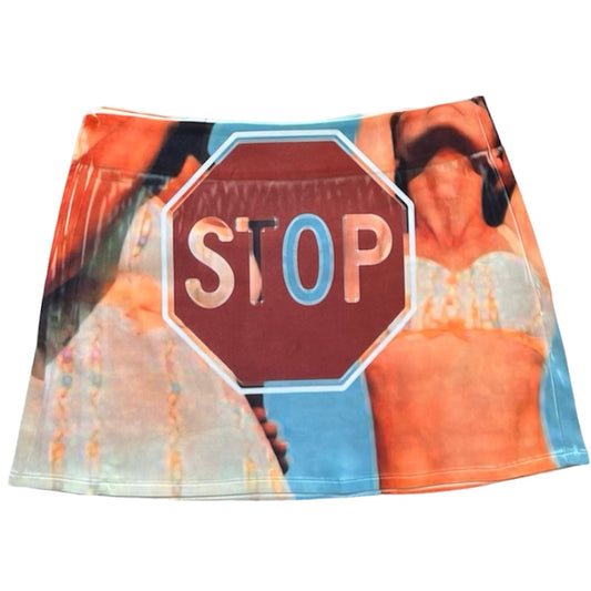 stop mini skirt