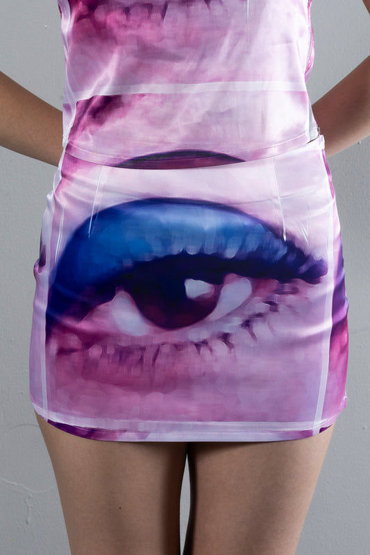 eye mini skirt